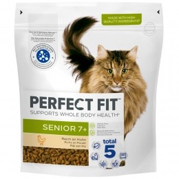 4xPerfectFitDroogvoerSeniorKip750gr