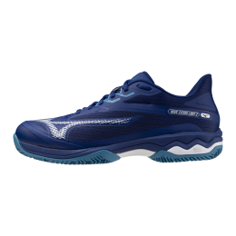 MizunoWAVEEXCEEDLIGHT2CCTennisschoenenBellwetherBlauwWitFjordBlauwHerenMaat425