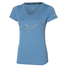 MizunoIMPULSECORERBT-SHIRTParisianblueDamesMaatL