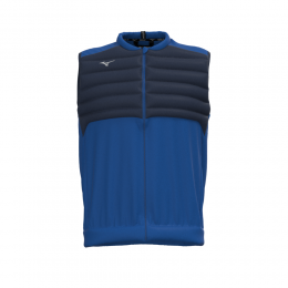 MizunoHybridBomberGiletBlauwHerenMaatS