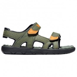 Timberland-KidsPerkinsRow2-StrapSandal-Sandalenmaat105Kolijfgroen