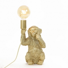 LightLivingTafellampMonkey-Goud-20x195x34cm