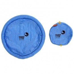 TickettotheMoon-PocketMoonDiscFoldableFrisbeemaatOneSizeblauw