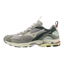 MizunoWAVERIDER10SportstyleschoenenOpalGrayPristineBistroGreeDamesHerenMaat41