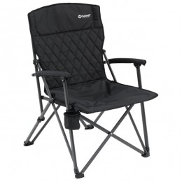 Outwell-Derwent-Campingstoelmaat59x64x96cmzwartgrijs