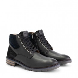 TravelinaposMen-lace-upbootcasual-Zwart-Maat46