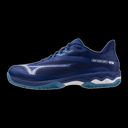 MizunoWAVEEXCEEDLIGHT2CCTennisschoenenBellwetherBlauwWitFjordBlauwHerenMaat44