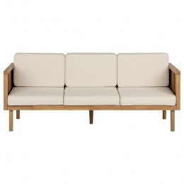Beliani-BARATTI-Driezitsbank-Lichtehoutkleur-Acaciahout