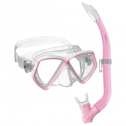 Mares-KidsPirate-Snorkelsetpinkclear
