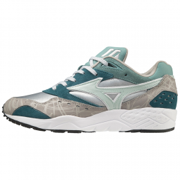 MizunoCONTENDERHANONSportstyleschoenenZilverTrooperEvergreenDamesHerenMaat42