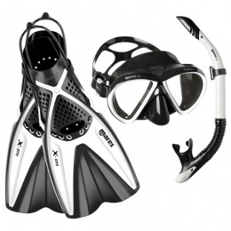 Mares-SetX-OneMarea-Snorkelsetmaat35-38-SMwitzwart