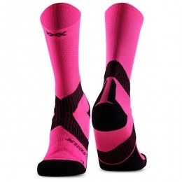 X-Socks-BikeExpertCrew-Fietssokkenmaat39-41roze