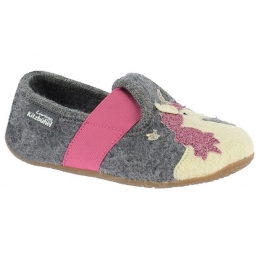 LivingKitzbhel-KidsT-ModellEinhornStern-Pantoffelsmaat23grijs