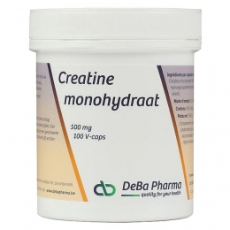 CreatineMonohydraatCaps100x500mgDeba