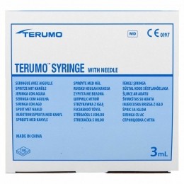 TerumoSpuit3mlNaald21g112St40x8mm100