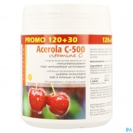 AcerolaVitamineC50012030KauwtablettenGratis