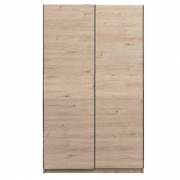 25korting-LeenBakker-SchuifdeurkastGenua-Eikenkleur-204x122x60Cm-Spaanplaat-Bruin-603x1224x204Cm