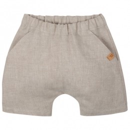 PurePure-KidsMini-ShortsLeinen-Shortmaat86grijs