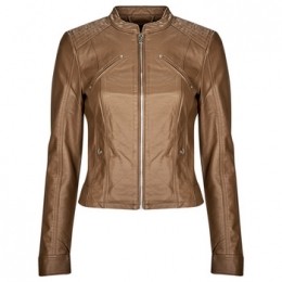 LerenJasVeroModaVMFAVODONACOATEDJACKETNOOS