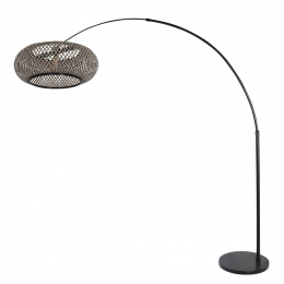 SteinhauerVloerlampSparkledlightbamboezwart