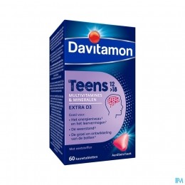 DavitamonTeensMultivitamine60Kauwtabletten
