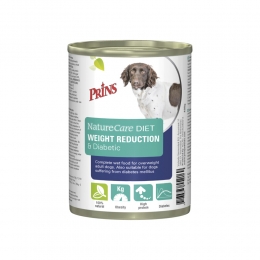 PrinsNatureCareDietWeightReductionDiabeticHondenvoerNat400gr