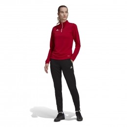 adidasEntrada22TrainingspakDamesRoodZwartWit