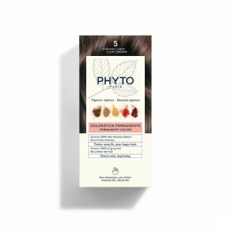 PhytocolorPermanenteHaarkleuring5LichtbruinIntensenNatuurlijkeKleur