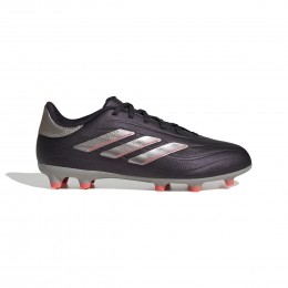 adidasCopaPure2LeagueGrasVoetbalschoenenFGKidsDonkerpaarsZilverRoze