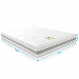 MatrastraagschuimNASA-Bambooopmicropocketveren180x210dikte24cm