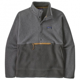Patagonia-RetroPile12SnapPullover-FleecetruimaatXXLgrijs