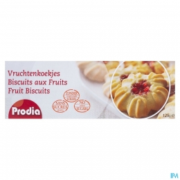 ProdiaVruchtenkoekjeZoetstof125g6265