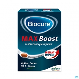 BiocureMAXBoostInstantEnergieConcentratieVitamine10Tabletten