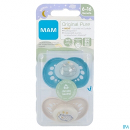 MamOriginalNightFopspeen6-16mBlue2Stuks
