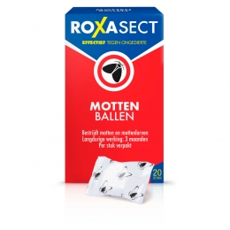3xRoxasectMottenballen20stuks
