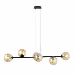 ZwartehanglampeettafelValentino6-lichtsNADUVICollection