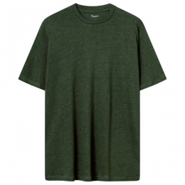 KnowledgeCottonApparel-LinenT-Shirt-T-shirtmaatMgroen