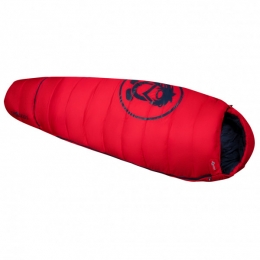 Trollkids-KidsFjellDreamerIIExtendable-Kinderslaapzakmaat160-190x68x45cm-Userheight130-170cmrood