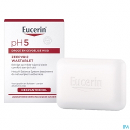 EucerinpH5ZeepvrijeWastabletDrogeenGevoeligeHuid100g