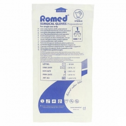 RomedSterieleLatexHandschoenenGepoederd701Paar