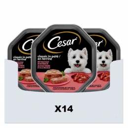 14xCesarClassicPatKalf-Gevogelte150gr
