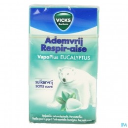 VicksAdemvrijZsuiker40gBox