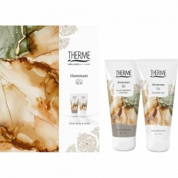 3xThermeShowerTreatmentGeschenksetHammam1set