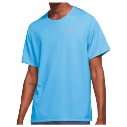 Nike-MilerDri-FITUVRunDivisionSS-SportshirtmaatLblauw