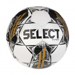 SelectSuperVoetbalMaat5WitGrijsGoud