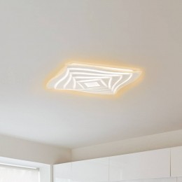 FISCHERHONSELHeroLEDplafondlampwit50x50cmacrylCCTRGB