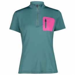 CMP-WomensBreastPocketT-ShirtFreeBike-Fietsshirtmaat34turkoois