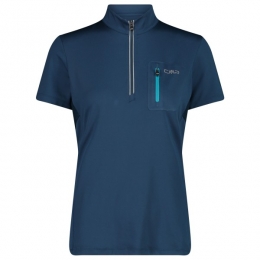 CMP-WomensBreastPocketT-ShirtFreeBike-Fietsshirtmaat34blauw