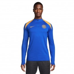 NikeInterMilanStrikeTrainingstrui14-Zip2024-2025BlauwGoud