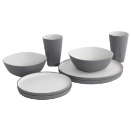 Outwell-GalaGeschirrr-Set2Personen-Besteksetgrijs
